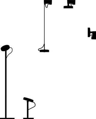 U-Turn Wall light Belux